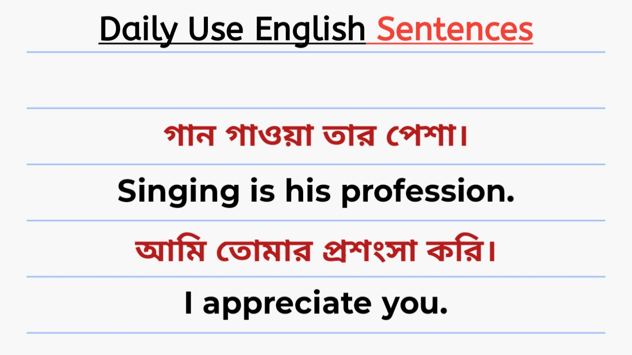 Learn Spoken English in Bengali