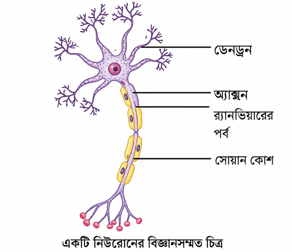 নিউরোনের বিজ্ঞানসম্মত চিত্র